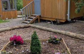 Waterloo Farm Shepherds Hut Glamping with Sun Lounge - Foto 1