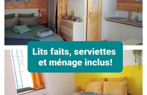 Chalet Le Petit olivier , gite l Echapée Belle Aubenas - Foto 14