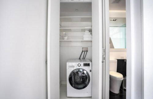 Financial District 1br w WD gym elevator NYC-1378 - Foto 12