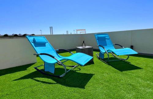 Modern flat with swimming pool terrace and equipped solarium - Foto 37