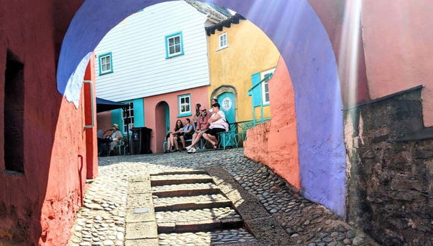 Percorreremos ruas pitorescas