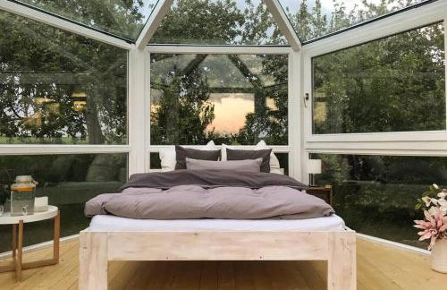 Glashaus Sternblick, Schlafen unterm Sternenhimmel - Foto 6