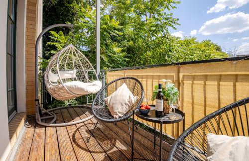 EDLER WOHNRAUM Design-Loft im Graphischen Viertel 2 Schlafzimmer mit Balkon, Miele-Kaffeevollautomat, Miele-Weinkühler, Klima, Lift, Tiefgarage & WLAN 266 Mbps - Foto 6