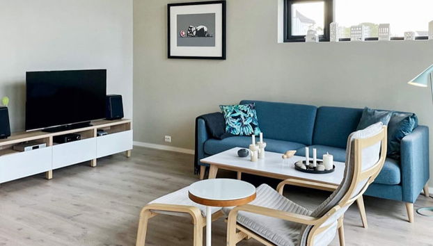 6 Person Holiday Home in Borhaug - Foto 5, Wohnbereich