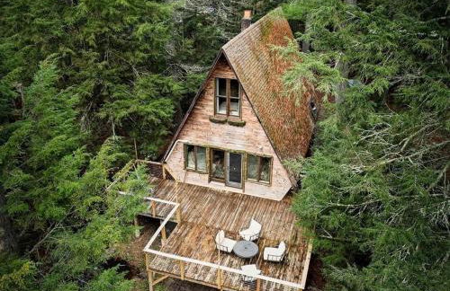 Enchanting River- Water Front A-Frame Cabin - Foto 46