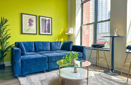 Group-Friendly 2BR with Optional Parking and Gym Access Near McCormick Place and Soldier Field - Foto 9