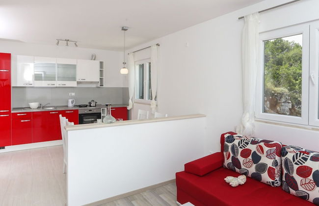 Apartments Posta - Deluxe One-bedroom Apartment With Balcony and Sea View - Apartman 8 - Foto 4