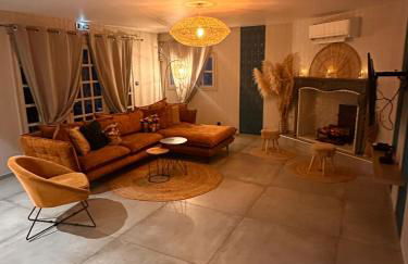 "Les Hauts du Marquet" - Meublé de tourisme 5 Etoiles - Gîte de groupe 15 Personnes en Cévennes - Piscine à débordement - Balnéo - Sauna - Nature - Foto 41