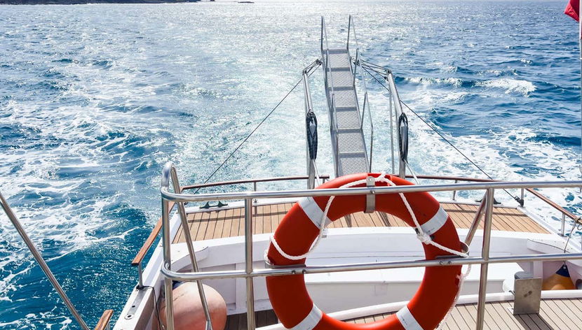 Vue depuis le bateau