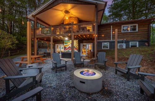 Asheville Private Retreat Game Room Hot Tub - Foto 63