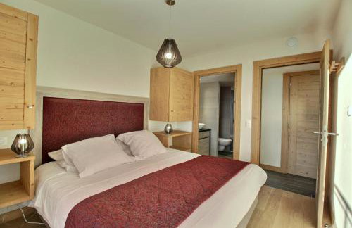 ARC 1600, LE RIDGE, Appartement 06 personnes Vue Montagne - ski aux pieds - Sauna, Hammam, Piscine - Foto 9