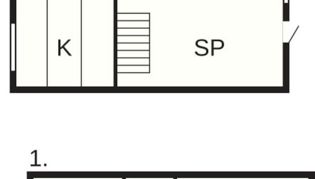 4 Person Holiday Home in Gedser - Foto 3, Plano