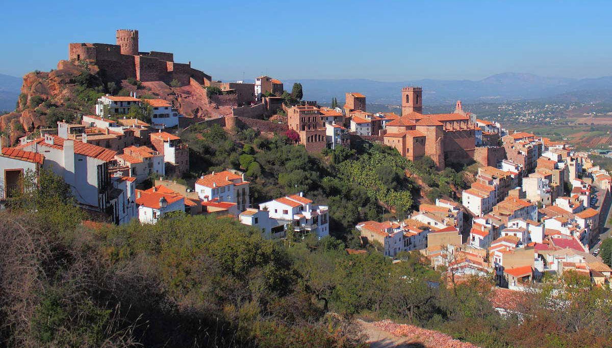 Panoramic view of Villafamés