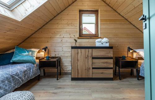 Ostoja Lemany - domki na Kaszubach, sauna, balia-jacuzzi, plac zabaw, tyrolka , dwa boiska, miejsce na ognisko, grill gazowy - Foto 14