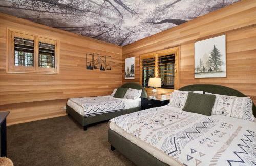 Treehouse Cabin Hot Tub Sauna Game Room - Foto 51