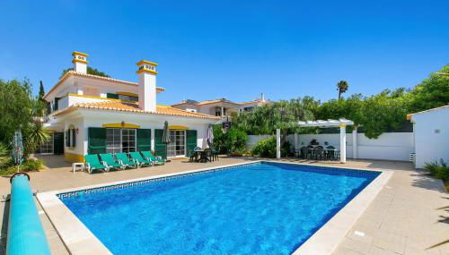 Vila Rolas - Beautiful 5 bed villa with pool and aircon 3 min to Luz beach - Foto 3, sunbed