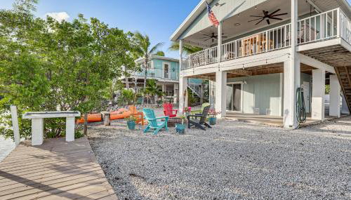 Canal-Front Gem w/ Peekaboo Views in Cudjoe Key! - Foto 4