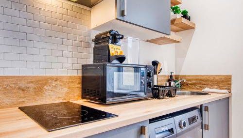 ღ Victor Hugo - 1ch - Central - Lyon & Gare Tassin - Foto 5, stove, toaster