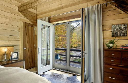 Impressive Log Cabin with Fireplace, Fire Pit and Hot-tub in Unionville, Indiana - Foto 23