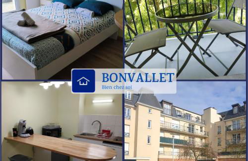 Bonvallet - Studio paisible et chaleureux avec balcon - Foto 1