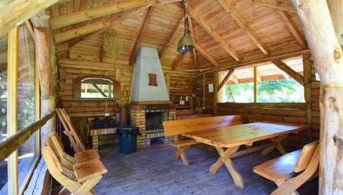 Leśny Zakątek balia kąpielowa ognisko sauna basen rowery w cenie pobytu Realizujemy Podlaski bon turystyczny - Foto 3