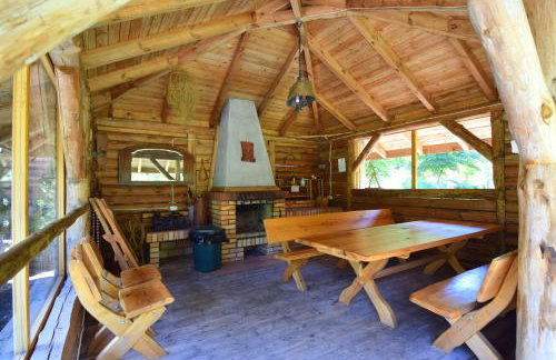 Leśny Zakątek balia kąpielowa ognisko sauna basen rowery w cenie pobytu Realizujemy Podlaski bon turystyczny - Foto 3