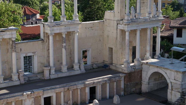Ruínas romanas de Plovdiv