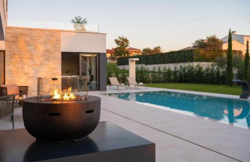 Villa Asmoa for 8 people near Porec with 45 m2 heated pool, wellness & sea view - Foto 19