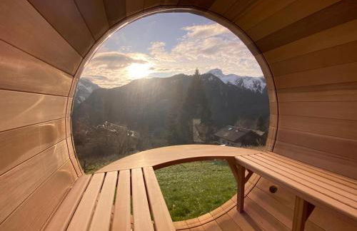 Chalet Familial Le Whymper 5 étoiles SPA Sauna Chatel - Foto 28