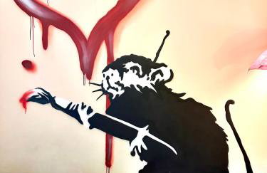"Banksy" Art - Foto 6