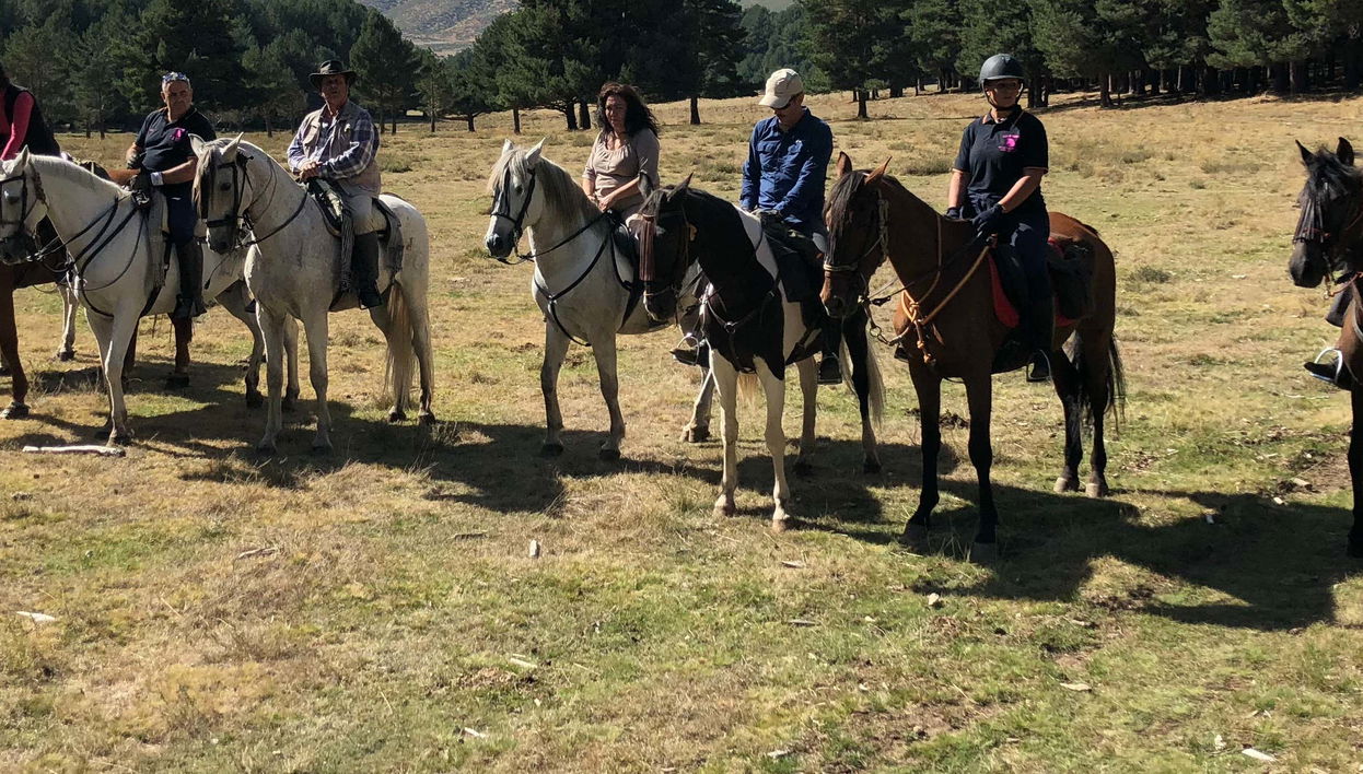 Paseo a caballo por el valle del Tiétar