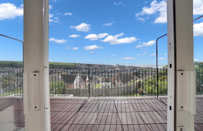 Saltdean Seaview 1 and Free Parking by My Getaways - Foto 9