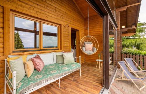 Panoramic Chalet Hot Tub, BBQ, view, terrace - Foto 14