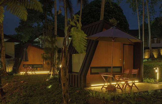 Bobocabin The Tavia Puncak - Foto 13