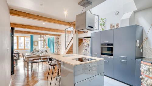 La Petite Maison Centrale - T4 - Centre Montluel - Foto 2, stove