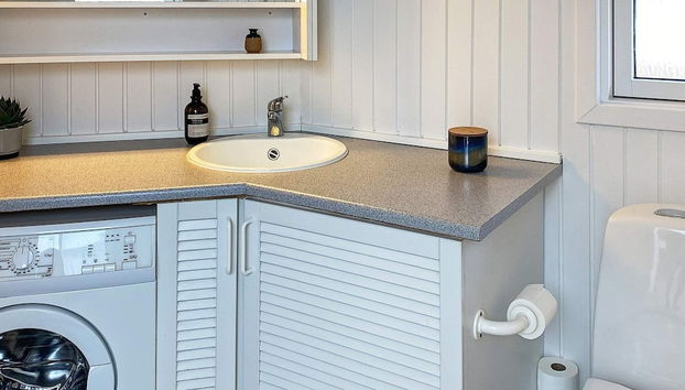 7 Person Holiday Home in Fjerritslev - Foto 3, Baño