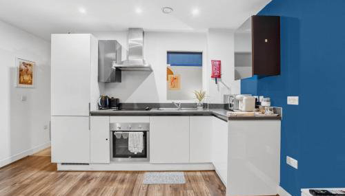 Stylish One Bedroom City Centre Aprt with Free Parking - Foto 2, stove, toaster