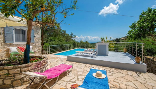 Angelina Villa - Four Bedroom Traditional Paxos Villa - Foto 4, Habitación