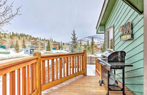 Silverthorne Ski Base with Mtn Views Walk to Trails - Foto 1