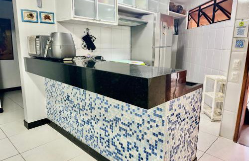 Flat Guarajuba 4 quartos térreo à Beira Mar - pé na areia - governança com arrumadeira e Wi Fi inclusos - Foto 5