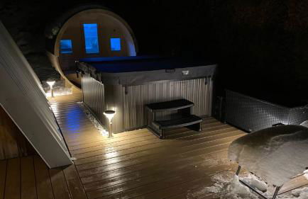 Au-Doux-Altic chalet romantique avec JACUZZI ET SAUNA - Foto 9