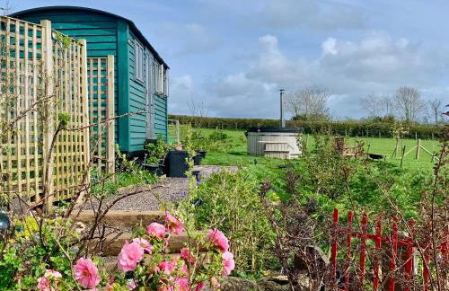 Shepherds Hut With Hot Tub, North Wales, Anglesey - Foto 1