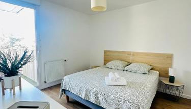 charmant T2 avec parking privé près de la gare - Foto 3, towels