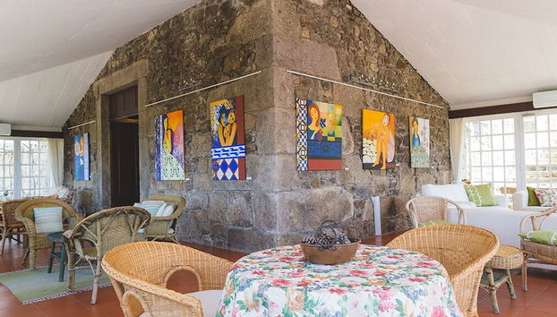 Zona de estar del vestíbulo