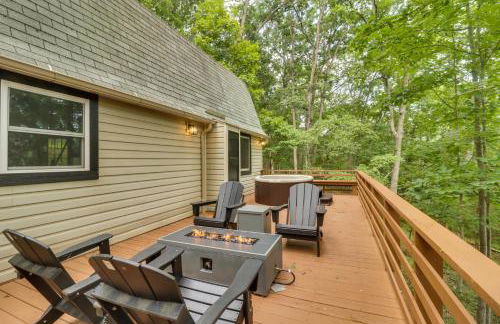 Private Hot Tub and Fire Pit Family Broadway Cabin - Foto 24