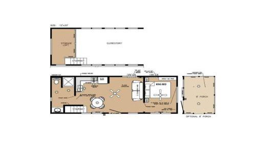 The Sophia Cabin #3 at Blue Spruce RV Park & Cabins - Foto 4