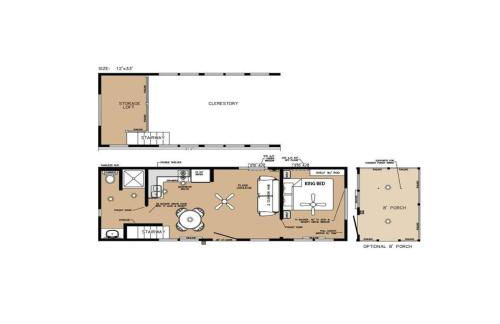 The Sophia Cabin #3 at Blue Spruce RV Park & Cabins - Foto 4