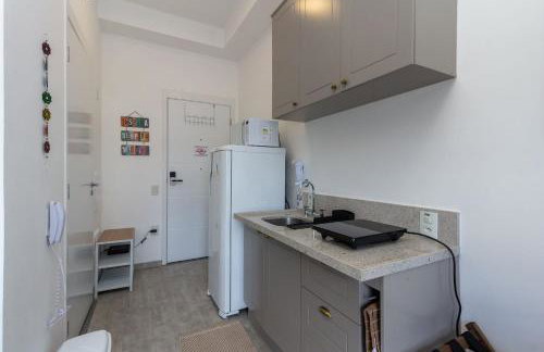 Studio com piscina e academia perto do metrô - Foto 18