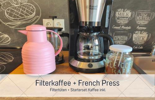 BUDDE4 Fewo Katja - Early Check-in, extralange Betten 220 cm, separates WC - Foto 10