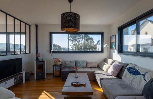 Villa lumineuse vue mer 150m plage - Photo 10